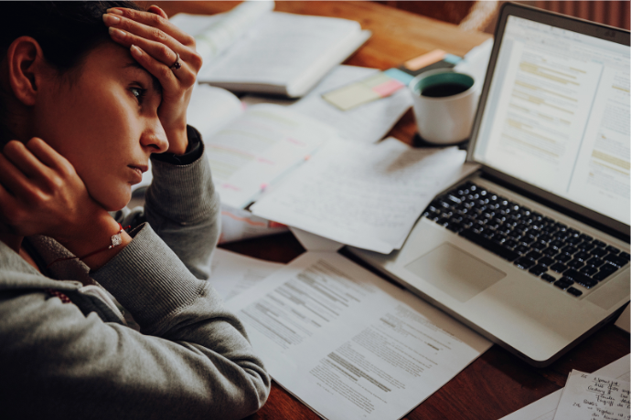 A significant factor contributing to a students academic stress is the tendency to leave too many assignments until the last minute. (Photo courtesy of Getty Images)